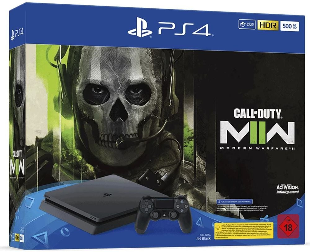 Sony PlayStation 4 Slim 500Gb Black a Call of Duty Modern Warfare II