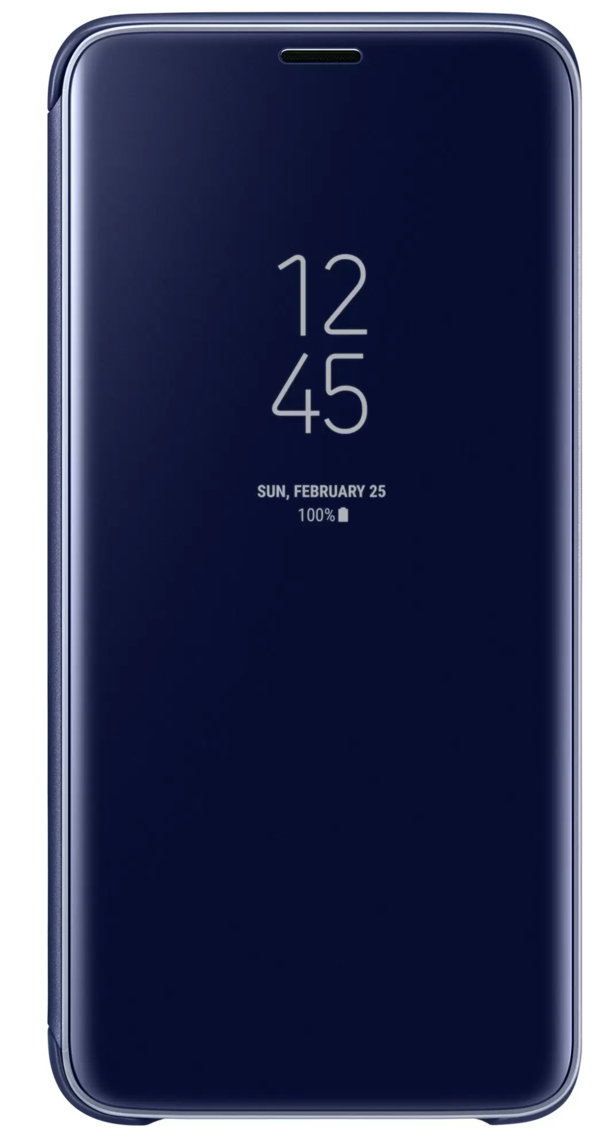 Чехол Samsung Clear View Standing Cover для Samsung Galaxy S9, синий купить  в Краснодаре