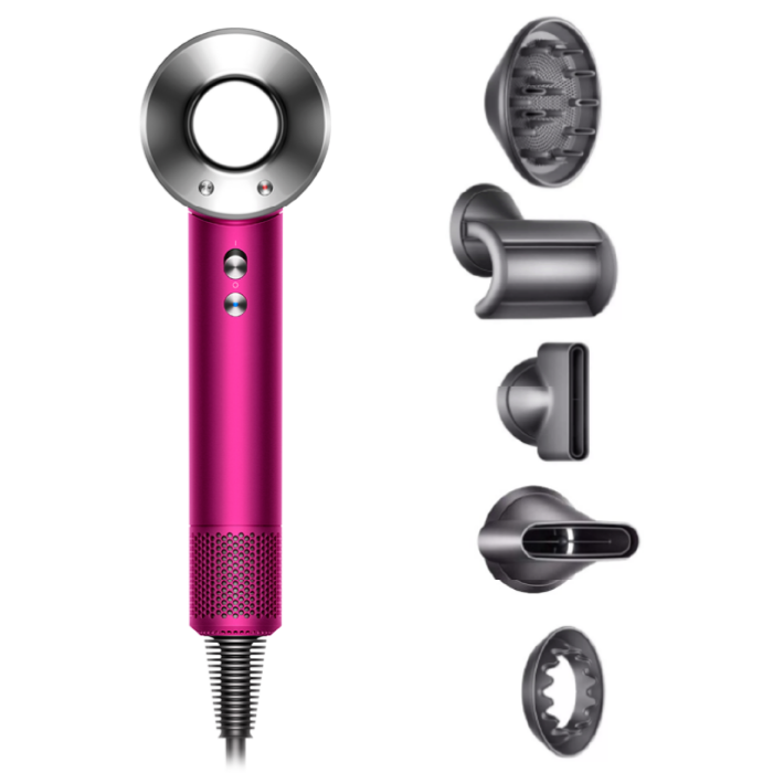 Фен Dyson Supersonic hd07. Фен Dyson Supersonic hd07 (антрацит/фуксия). Дайсон фен 07. Фен Дайсон hd07 фуксия.